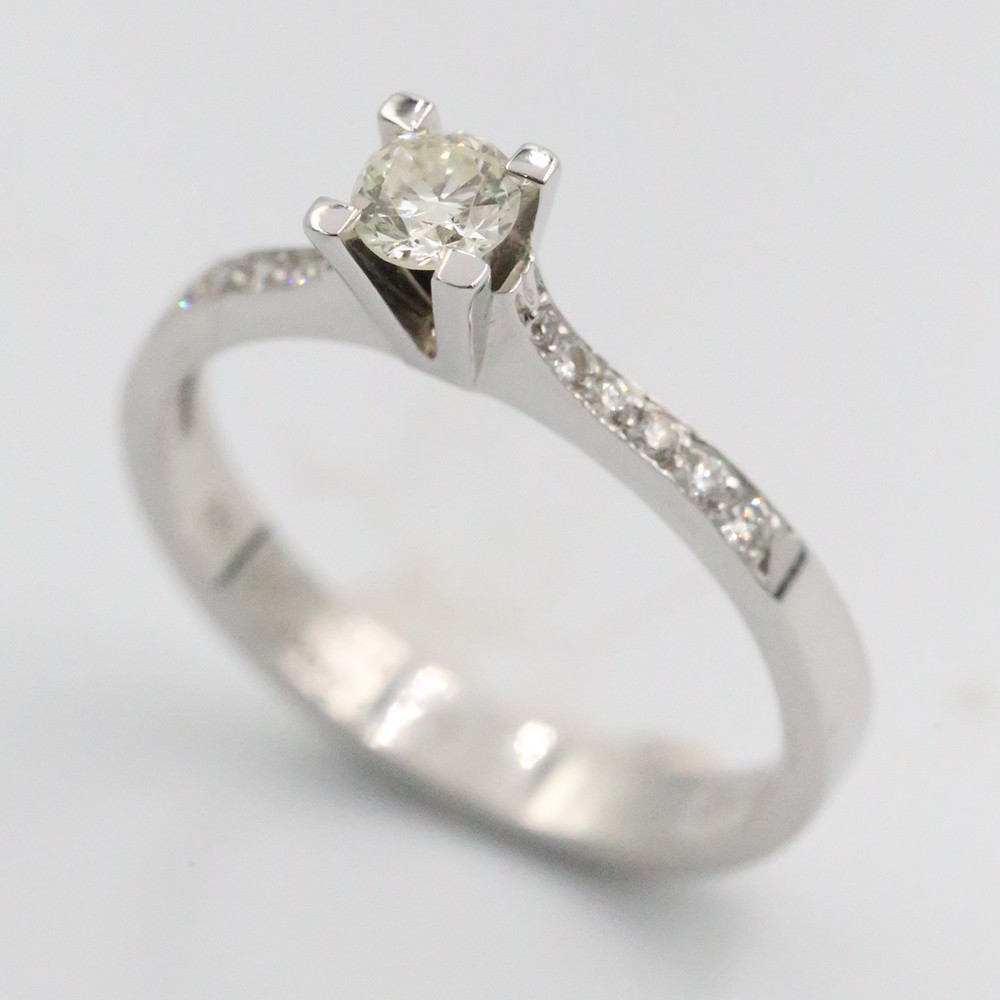 0,38 ct Pırlanta Tektaş Yüzük