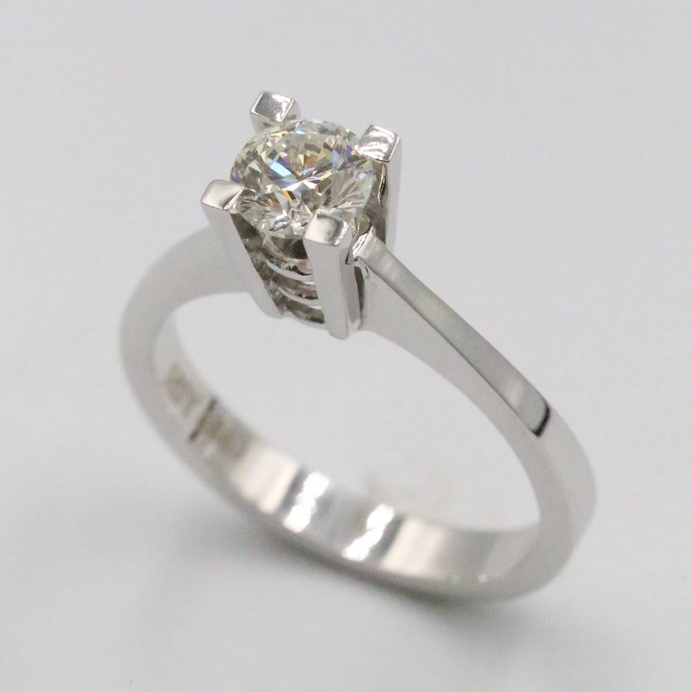 0,72 ct Pırlanta Tektaş Yüzük