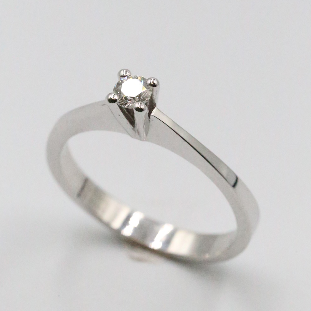 0,16 ct Pırlanta Tektaş Yüzük