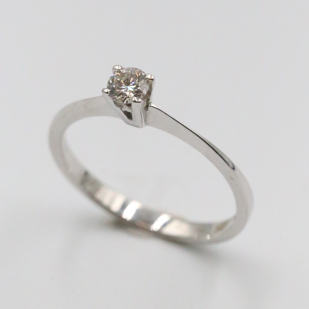 0,13 ct Pırlanta Tektaş Yüzük