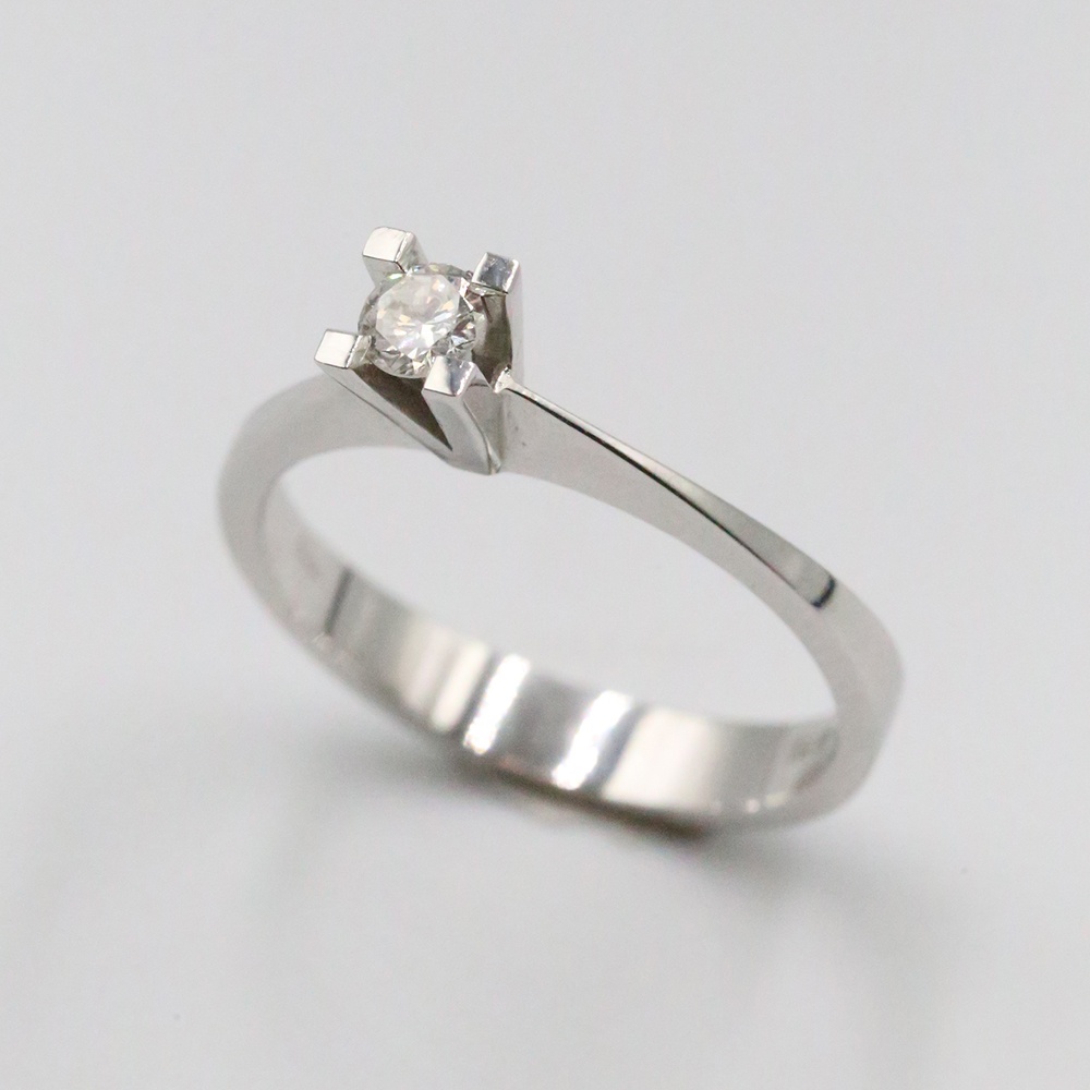 0,16 ct Pırlanta Tektaş Yüzük
