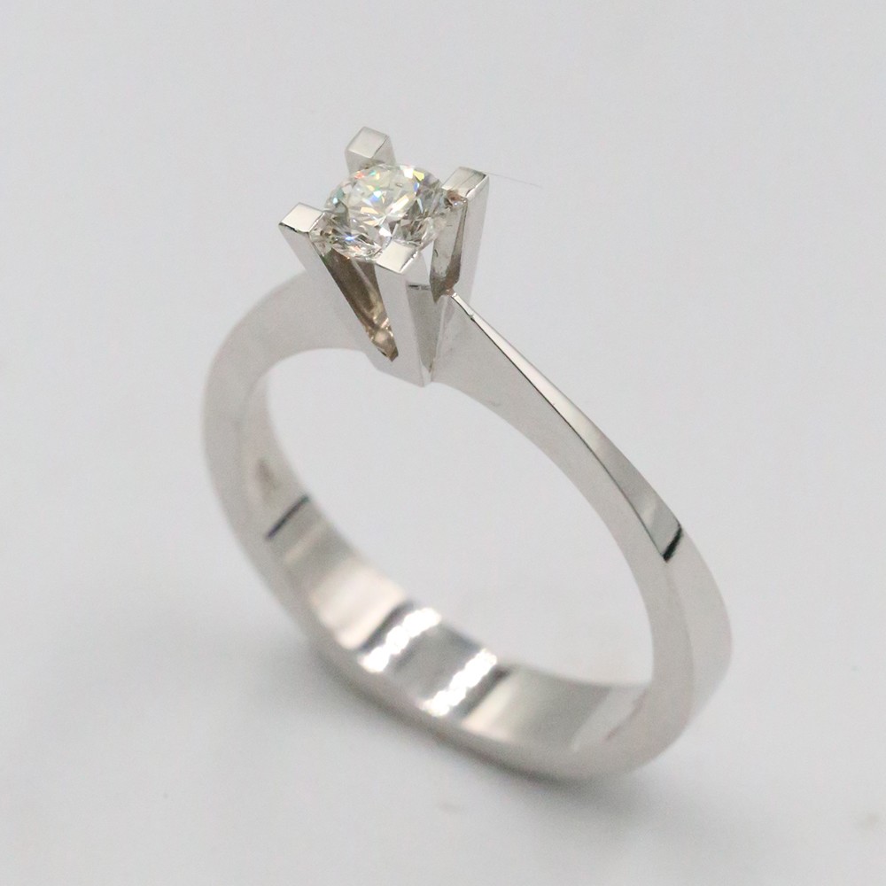 0,28 ct Pırlanta Tektaş Yüzük