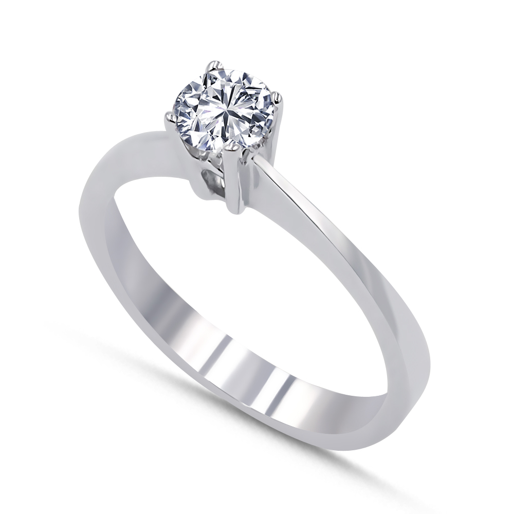 0,38 ct Pırlanta Tektaş Yüzük