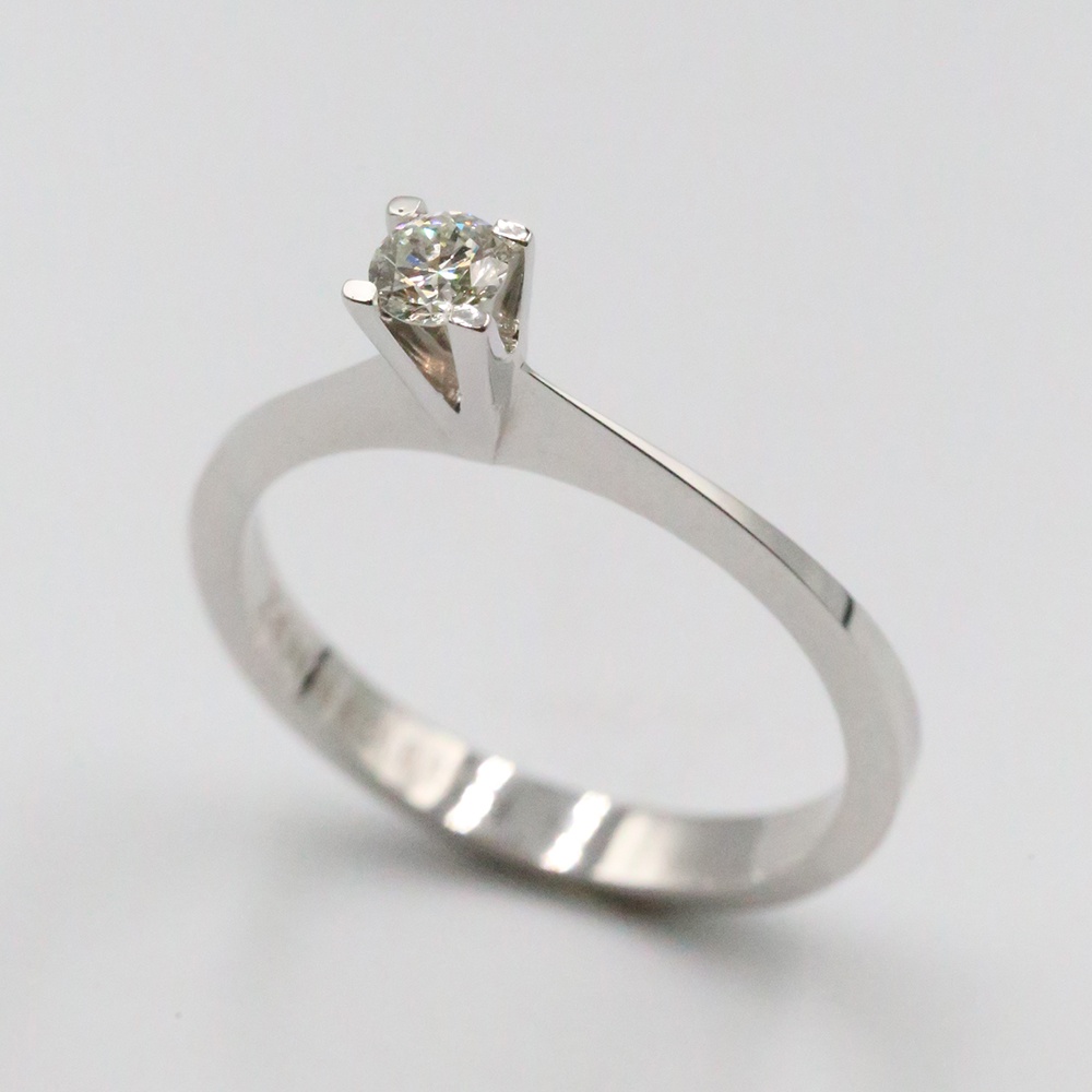 0,17 ct Pırlanta Tektaş Yüzük