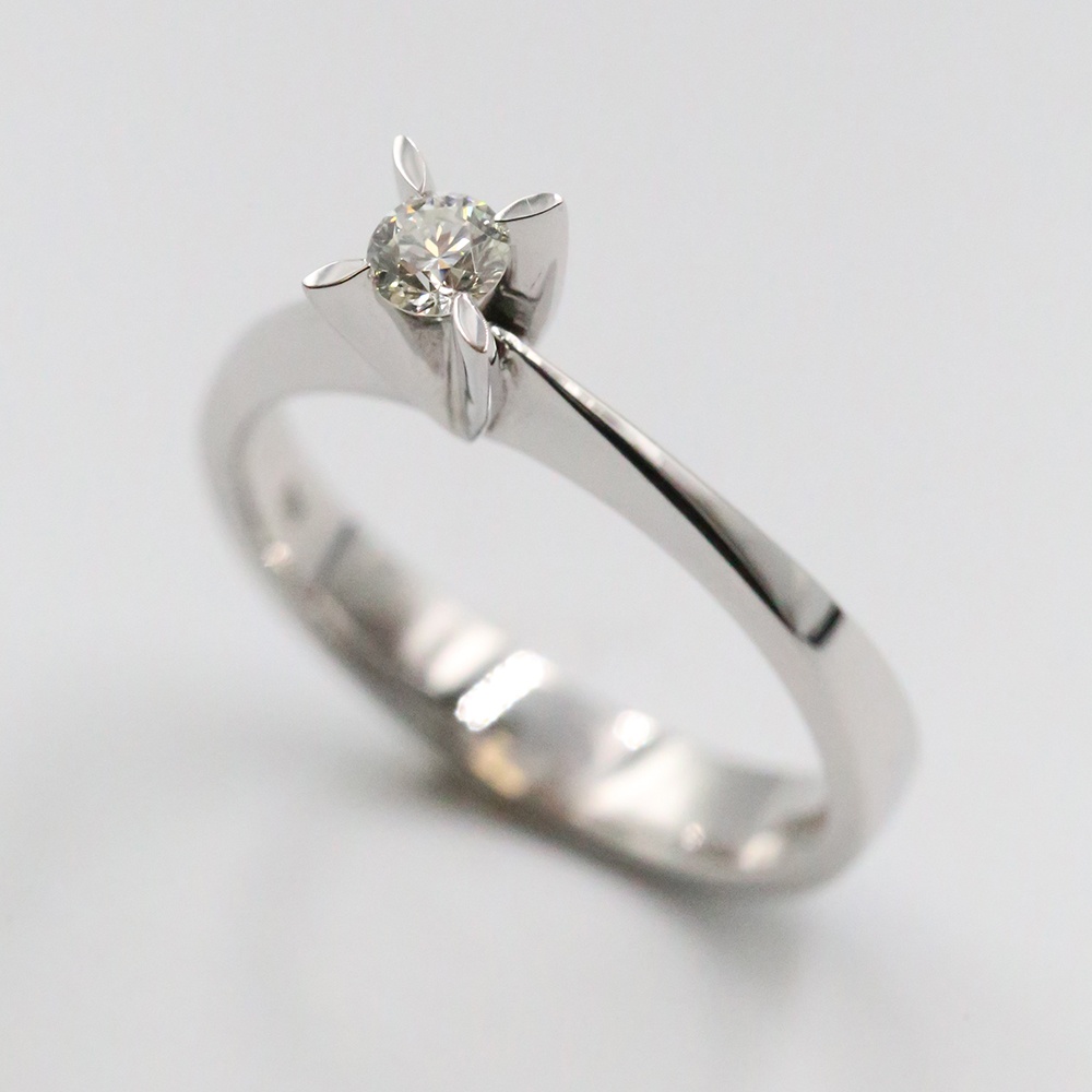0,16 ct Pırlanta Tektaş Yüzük