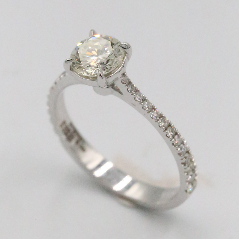 0,82 ct 0,26 ct Pırlanta Tektaş Yüzük