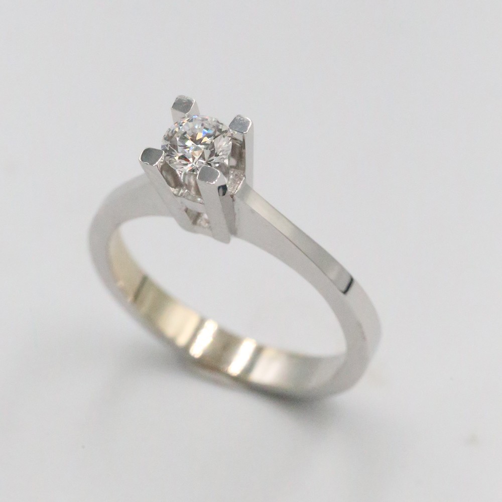 0,28 ct Pırlanta Tektaş Yüzük