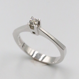 0,14 ct Pırlanta Tektaş Yüzük