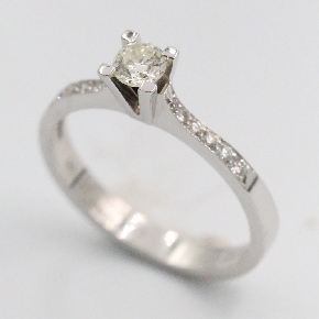 0,38 ct Pırlanta Tektaş Yüzük