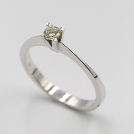 0,16 ct Pırlanta Tektaş Yüzük