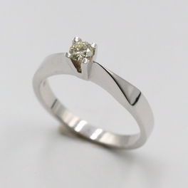 0,16 ct Pırlanta Tektaş Yüzük