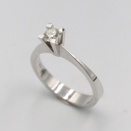 0,28 ct Pırlanta Tektaş Yüzük