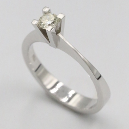 0,23 ct Pırlanta Tektaş Yüzük