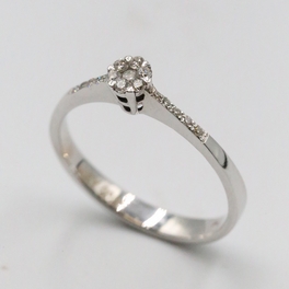 0,25 ct Pırlanta Coronet Yüzük
