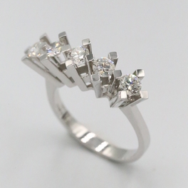 0,99 ct Pırlanta Beştaş Yüzük