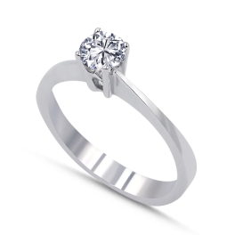 0,38 ct Pırlanta Tektaş Yüzük