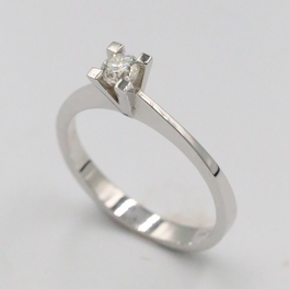0,22 ct Pırlanta Tektaş Yüzük