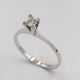 0,22 ct Pırlanta Tektaş Yüzük