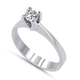 0,26 ct Pırlanta Tektaş Yüzük